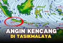 Angin Kencang di Tasikmalaya