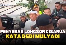 Penyebab Longsor Cisarua kata Dedi Mulyadi