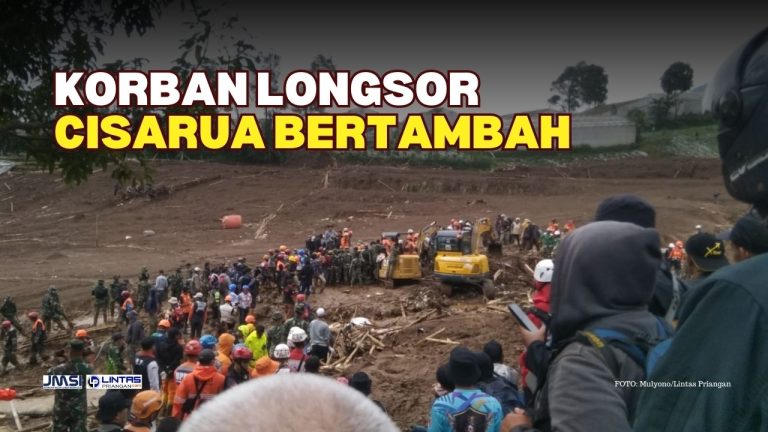 Korban Longsor Cisarua Bertambah, Sudah 16 Kantong Jenazah