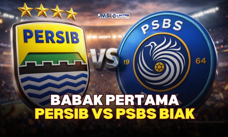 Hasil Babak Pertama Persib vs PSBS Biak | 25 Januari 2026