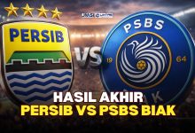 Hasil Akhir Persib vs PSBS Biak | Minggu, 25 Januari 2026