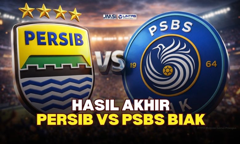 Hasil Akhir Persib vs PSBS Biak | Minggu, 25 Januari 2026