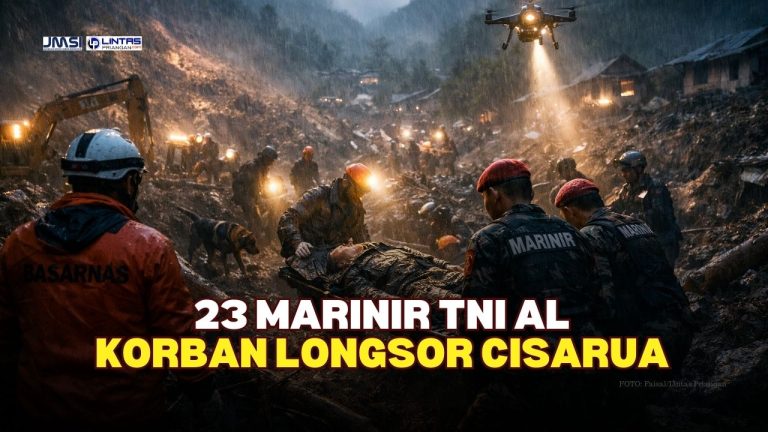 Kronologi 23 Marinir TNI AL Tertimbun Longsor Cisarua Bandung