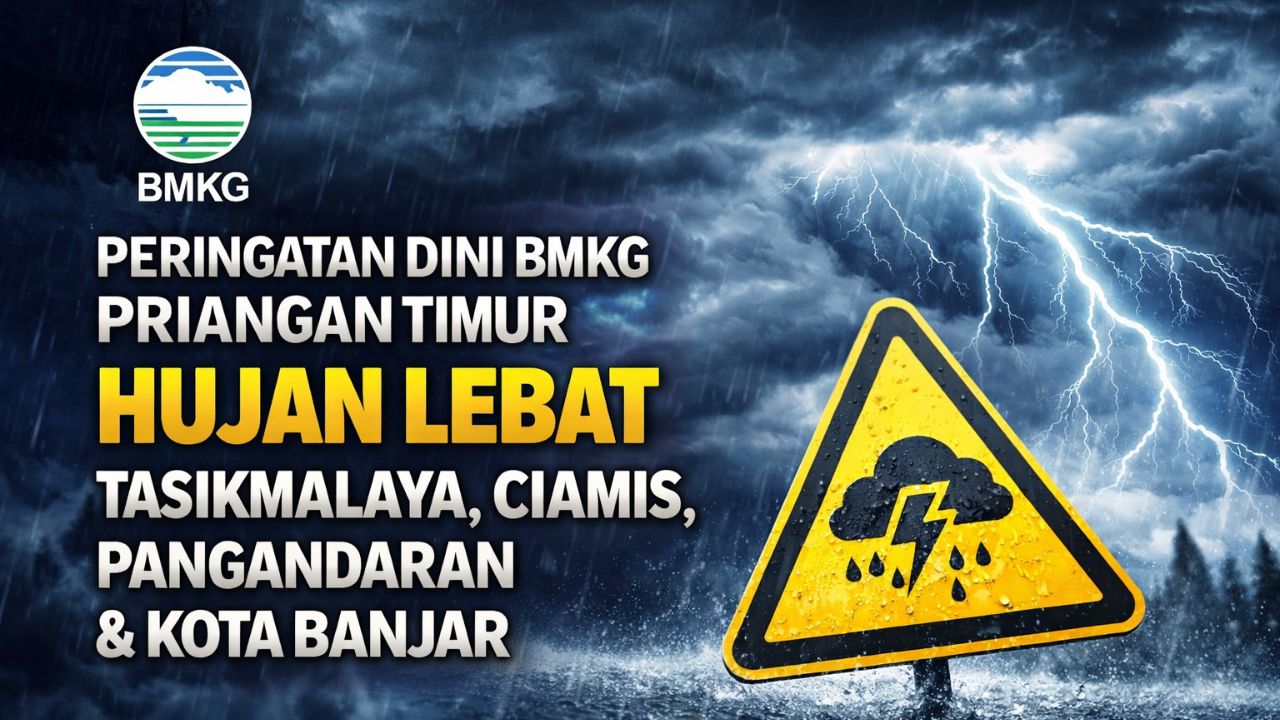 Peringatan Dini BMKG untuk Tasikmalaya Peringatan Dini BMKG untuk Tasikmalaya