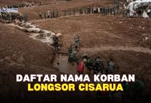 Info Terbaru Longsor Cisarua Daftar Nama Korban
