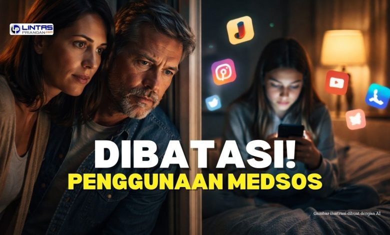 Medsos untuk Remaja Akan Dibatasi