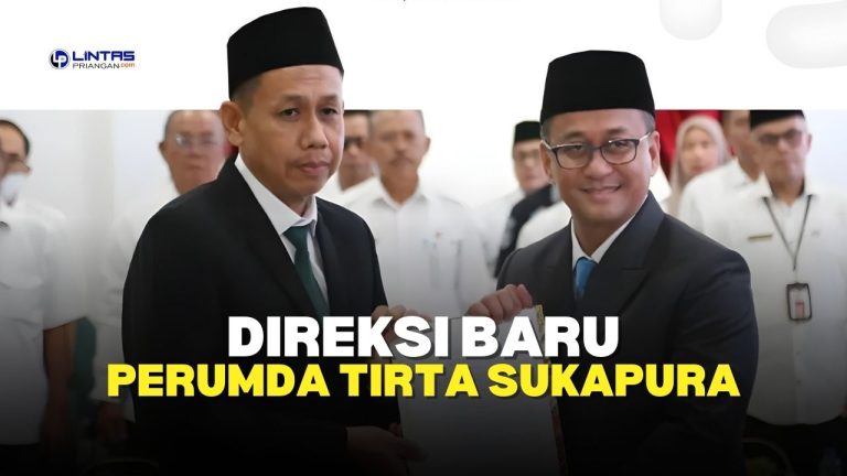 Perumda Tirta Sukapura Resmi Dipimpin Direksi Baru