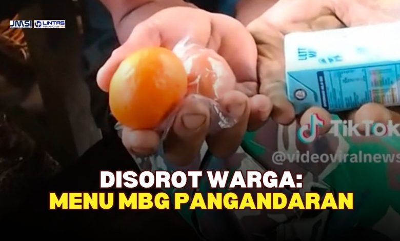 Menu MBG MAN 2 Pangandaran