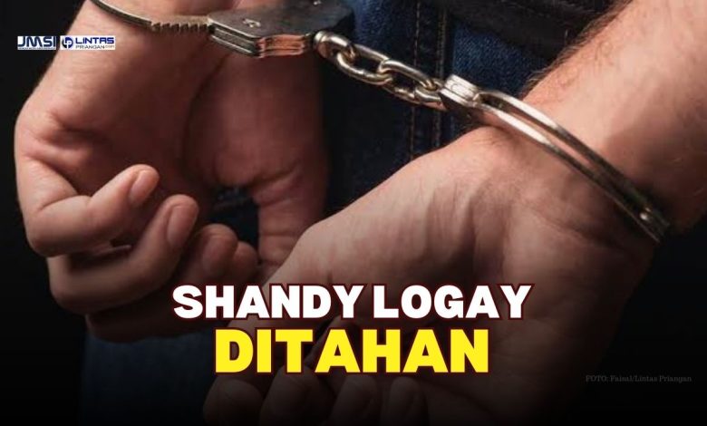 Resmi Jadi Tersangka, Shandy Logay Ditahan Polisi