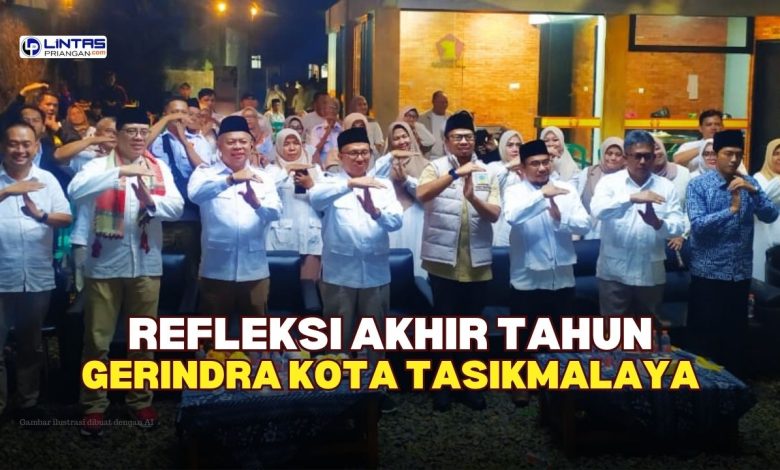 Refleksi Akhir Tahun Gerindra Kota Tasikmalaya