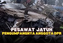 Pesawat Anggota DPR Jatuh, Semua Penumpang Tewas