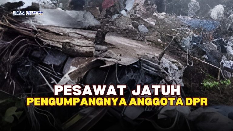 Pesawat Anggota DPR Jatuh, Semua Penumpang Tewas