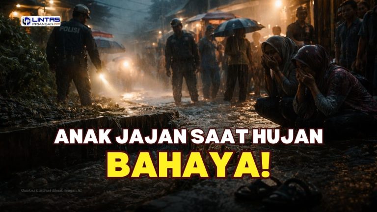 Kota Tasik Hari Ini, Anak Jajan saat Hujan Harus Dianggap Bahaya