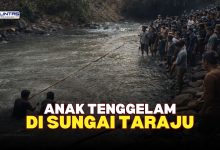 anak tenggelam di sungai taraju