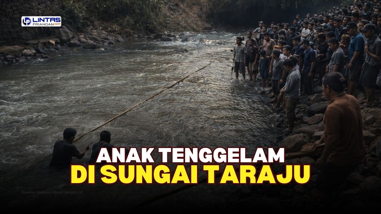 anak tenggelam di sungai taraju