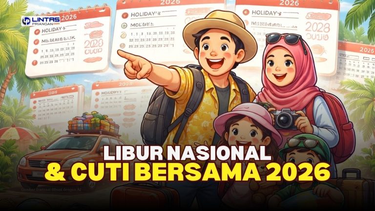 Libur Nasional dan Cuti Bersama 2026, Total 23 Hari