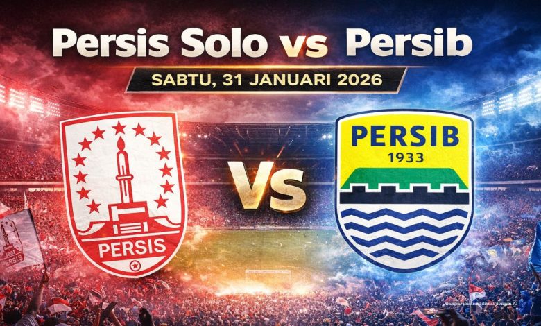 Prediksi Persis Solo vs Persib | Sabtu, 31 Januari 2026