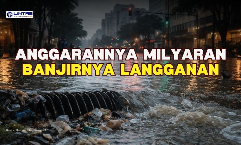 banjir langganan di tasikmalaya