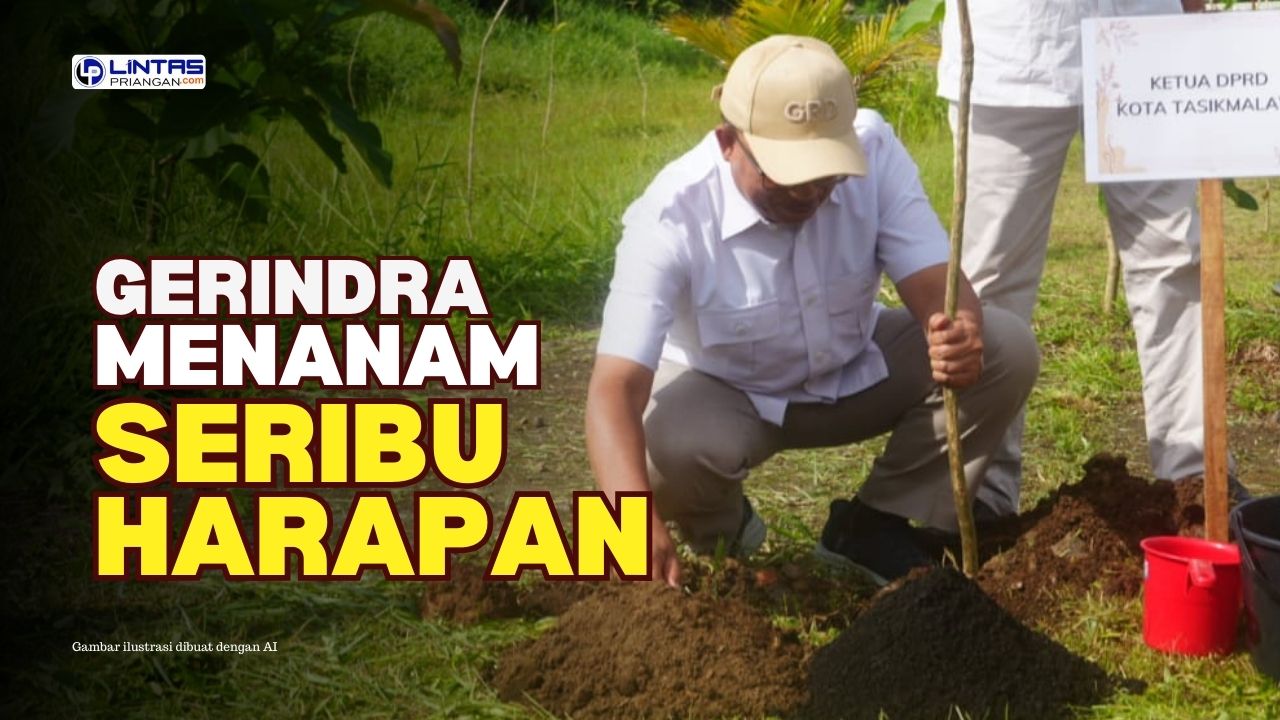 Gerindra Kota Tasikmalaya Menanam Pohon Gerindra Kota Tasikmalaya Menanam Pohon
