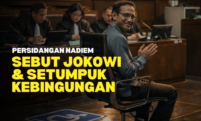 Persidangan Nadiem Makarim Sebut Jokowi
