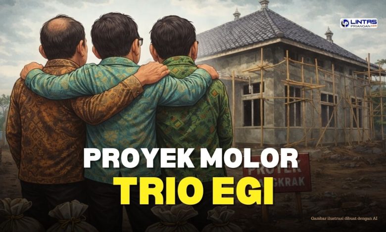Proyek Rumah Dinas Wali Kota Tasikmalaya dan Trio EGI