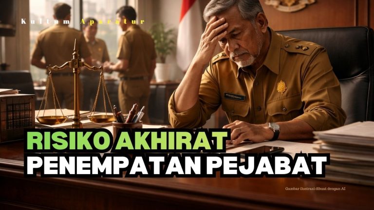 Risiko Akhirat dalam Penempatan Pejabat