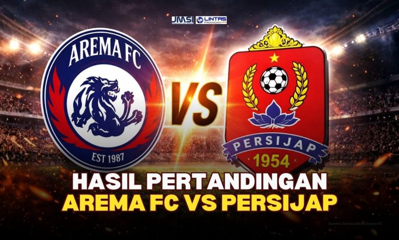 Hasil Akhir Arema FC vs Persijap