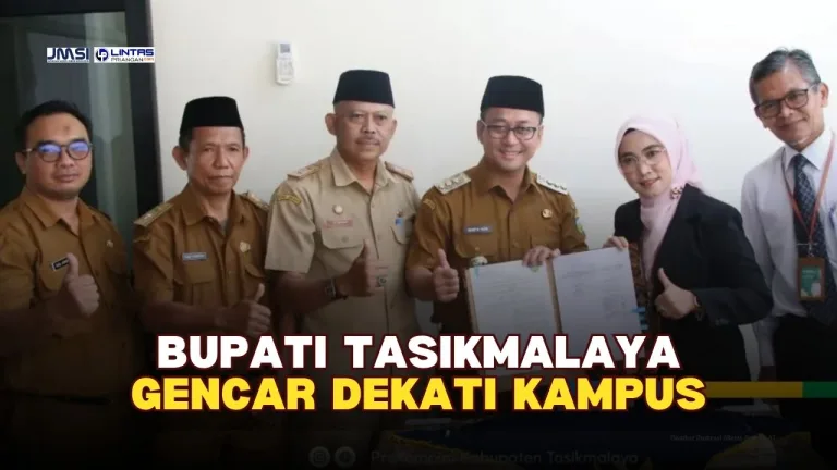 Bupati Tasikmalay Gencar Dekati Kampus