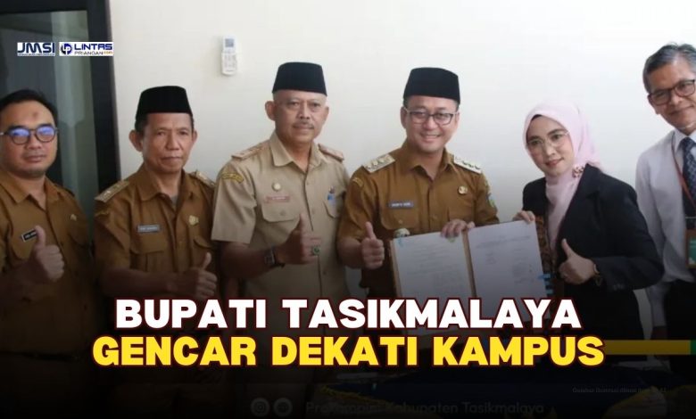 Bupati Tasikmalay Gencar Dekati Kampus