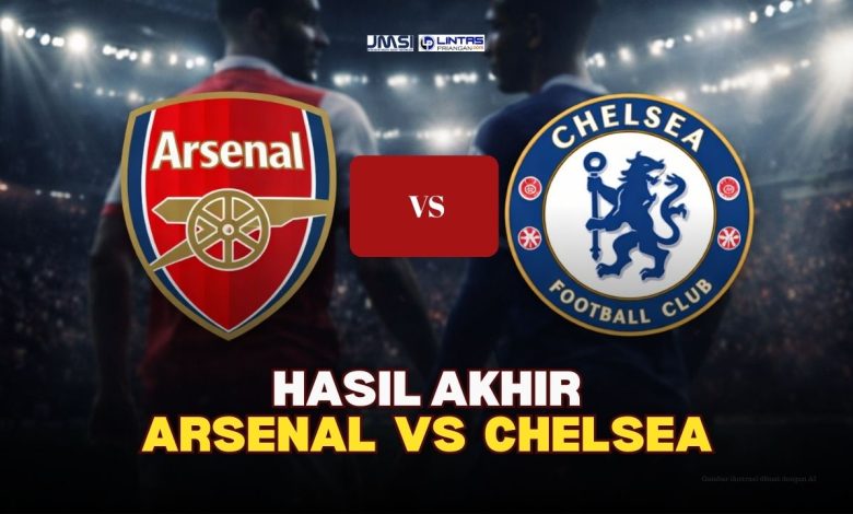 Hasil Akhir Arsenal vs Chelsie