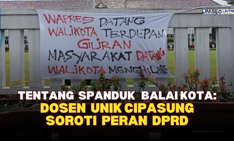 Fenomena Spanduk di Balai Kota Tasikmalaya, Dosen UNIK Soroti Peran DPRD