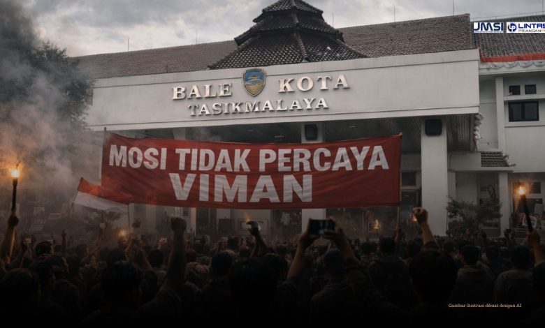 Aksi Massa, Spanduk Balai Kota, sekarang Mosi Tak Percaya