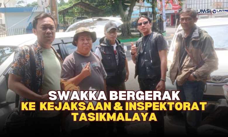 SWAKKA Bergerak ke Kejaksaan dan Inspektorat Tasikmalaya