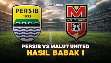 Hasil Babak I Persib vs Malut United | Jumat, 06 Feb 2026