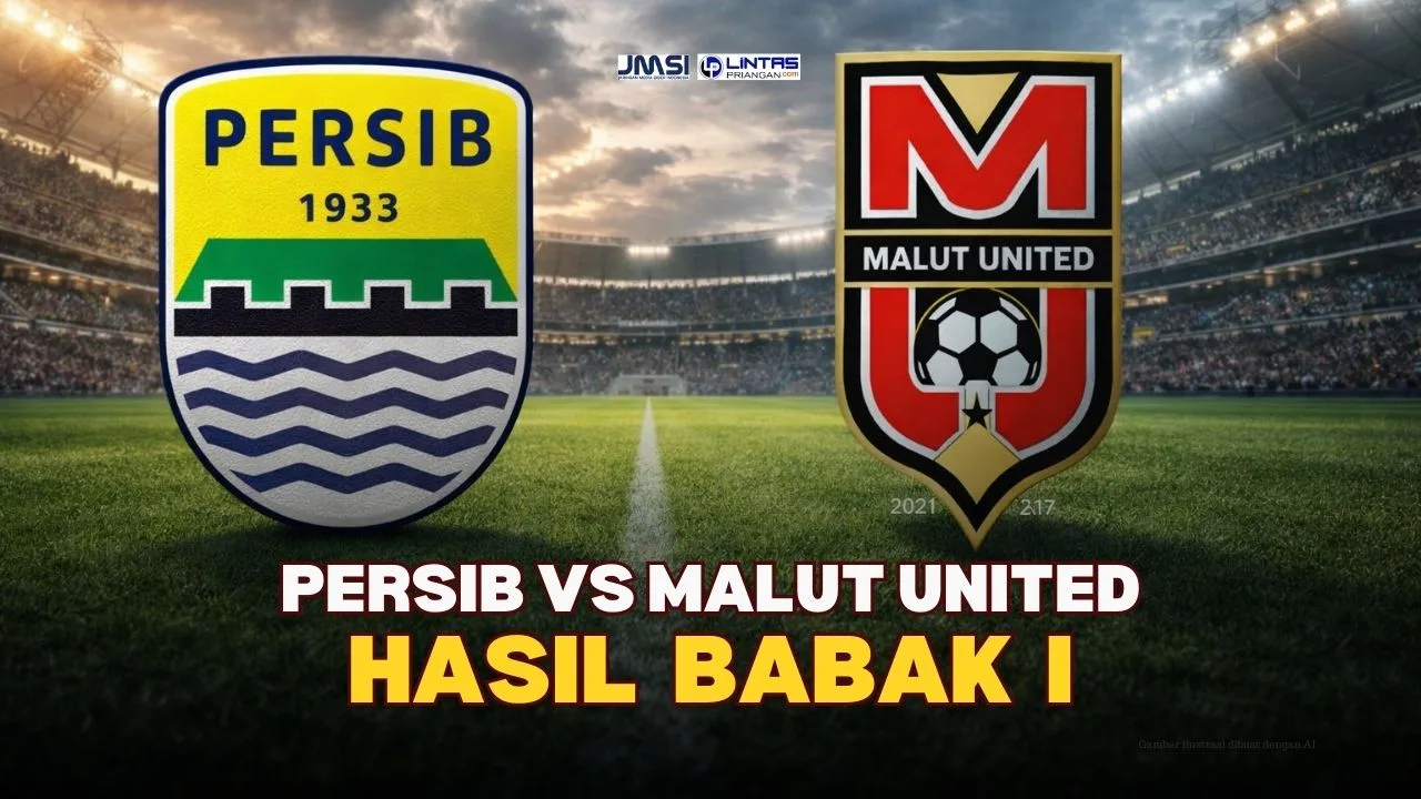 Hasil Babak I Persib vs Malut United | Jumat, 06 Feb 2026