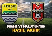 Hasil Akhir Persib vs Malut 06 Feb