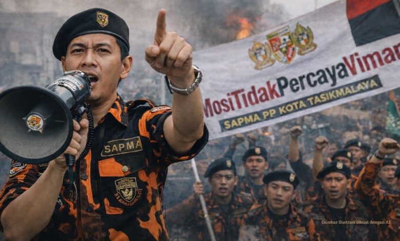 Mosi Tidak Percaya Viman Sapma PP Kota Tasikmalaya