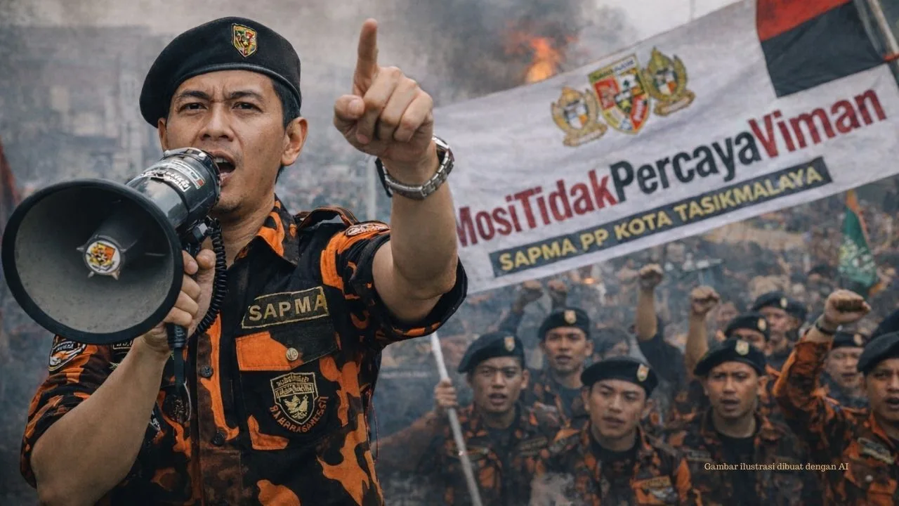 Mosi Tidak Percaya Viman Sapma PP Kota Tasikmalaya