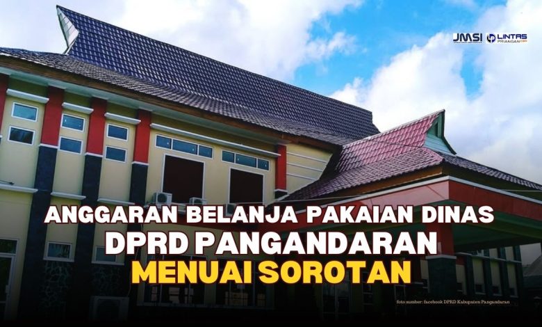 Pakaian Dinas DPRD Kabupaten Pangandaran