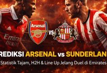 Prediksi Arsenal vs Sunderland | Sabtu, 07 Feb 2026