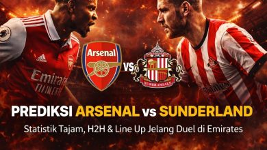 Prediksi Arsenal vs Sunderland | Sabtu, 07 Feb 2026