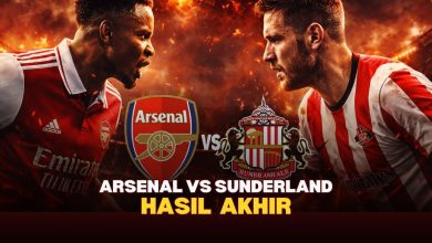 Hasil Akhir Arsenal vs Sunderland | Sabtu, 07 Feb 2026