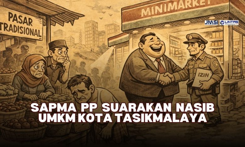 Jelang Ramadhan, SAPMA PP Desak Pemkot Tasikmalaya Lindungi UMKM