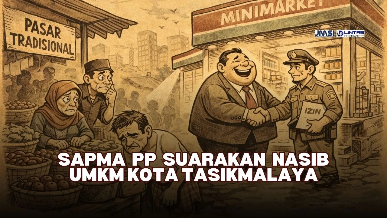 Jelang Ramadhan, SAPMA PP Desak Pemkot Tasikmalaya Lindungi UMKM