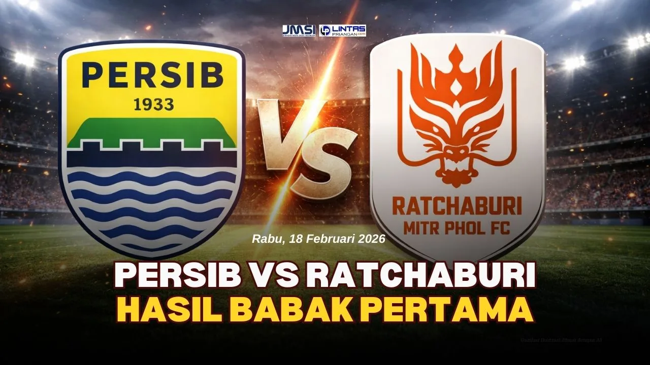hasil babak pertama persib vs ratchaburi