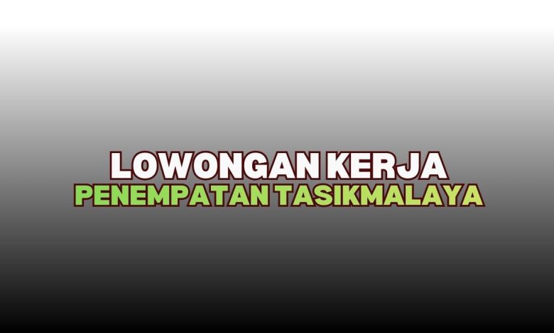 Lowongan Kerja Tasikmalaya 2026 di PT Dthree Sukses Mulia