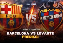 Prediksi Barcelona vs Levante | Minggu, 22 Februari 2026