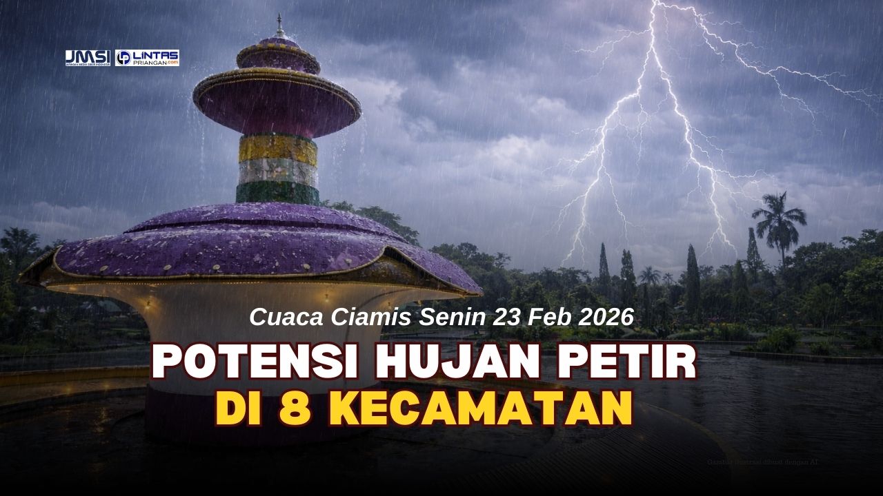 Cuaca Ciamis Hari Ini | Senin (23/02) | 8 Kecamatan Hujan Petir Cuaca Ciamis Hari Ini | Senin (23/02) | 8 Kecamatan Hujan Petir