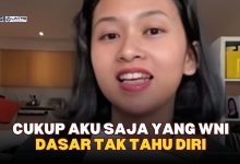 Cukup Aku Saja yang Jadi WNI