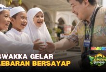 Lebaran Bersayap: dari Ruang Redaksi SWAKKA untuk Senyum Yatim Piatu